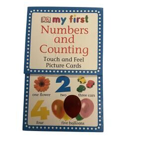 My First Numbers and Counting : Touch and Feel Picture Cards by Jane Yorke...